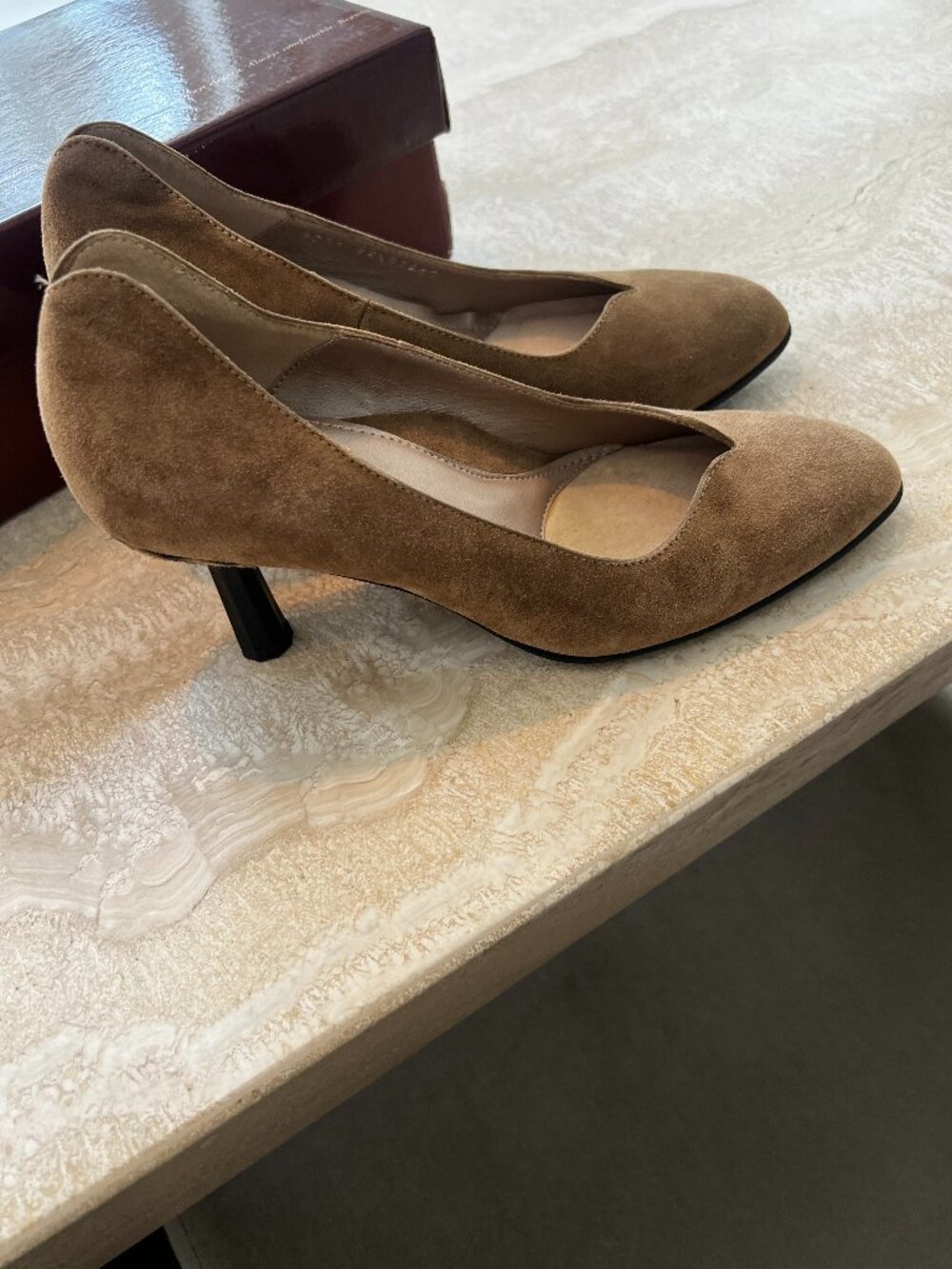BeautiFeel Lia Cuoio Suede Heel